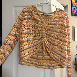 Jolie & Joy Colorful Knitted Sweater